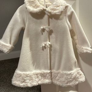 18mth cream dress coat
